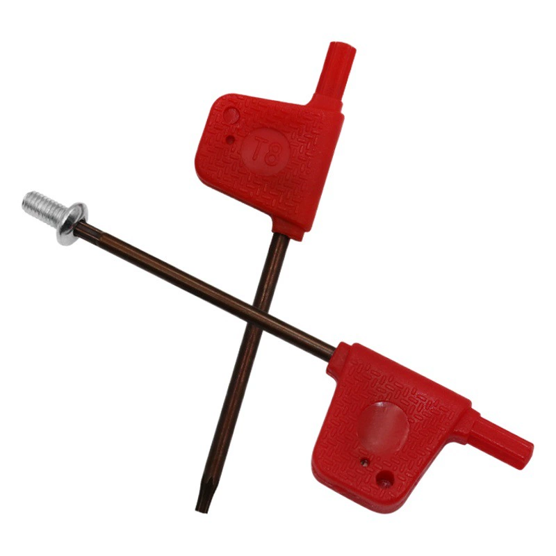 Винты Torx снимают Высокопрочное торсионное усилие, нелегко скользить Тип Красного флага Ключ Torx Аксессуары для инструментов с ЧПУ