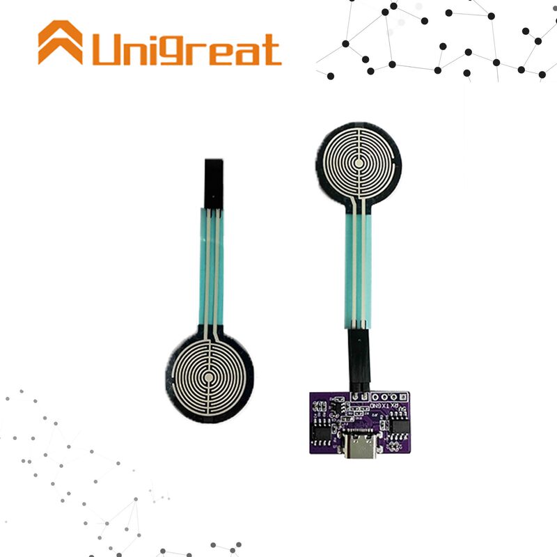 Thin Film Pressure Sensor Electronic Musical Instrument Force Sensing Sensor Fsr Flexible Fabric Pressure Sensor