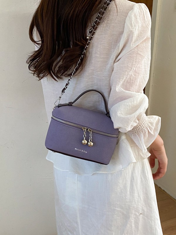 Bolso de mano de alto nivel de estilo occidental para mujeres 2026 nuevo nicho bolso de caja de lujo ligero bolso de hombro de cadena universal