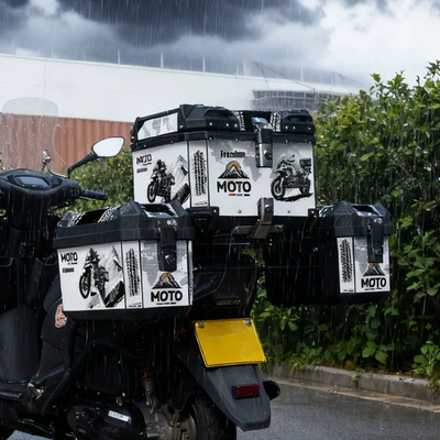 Motorcycle trunk, Box Trunk