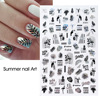 Nail stickers, Japanese three dimensional line adhesive fake nails for nails, suitable for import, new collection, 3D