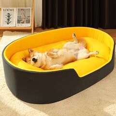 犬小屋と猫小屋、オールシーズン対応、半密閉型、冬暖かいペットベッド、深い眠り、冬、中型および小型犬の配送