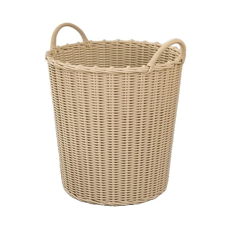 Cestas de ropa sucia de baño Cestas de ropa sucia Cestas de ropa sucia Cestas de lavandería domésticas Cestas de ropa tejidas a mano
