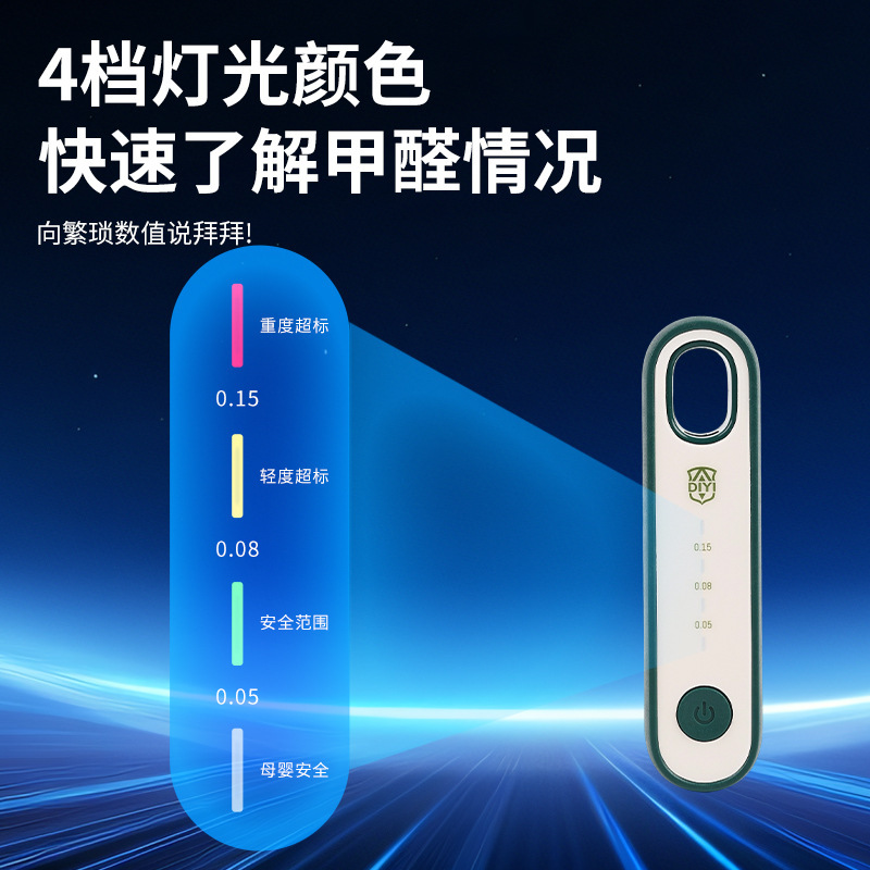 甲醛检测仪家用新房自测测甲醛仪器专业检测器车内空气质量测试盒|undefined