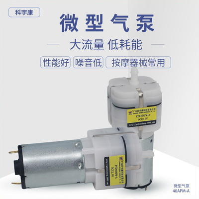 [40APM-A微型直流气泵汽车按摩椅微型气泵按摩设备微型隔膜泵]