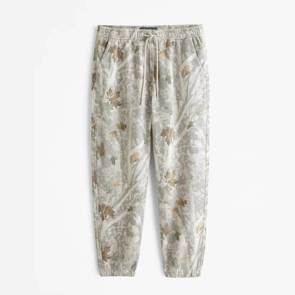 2023 Осень и зима трансграничная Европа и США 3D цифровая печать 220 г японская ткань флисовая пара брюки брюки