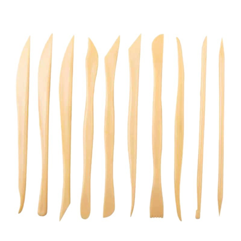 Herramientas de arcilla plástico/plástico 10 unidades traje arcilla cerámica talla cuchillo grabado arte suministros arcilla escultura herramientas