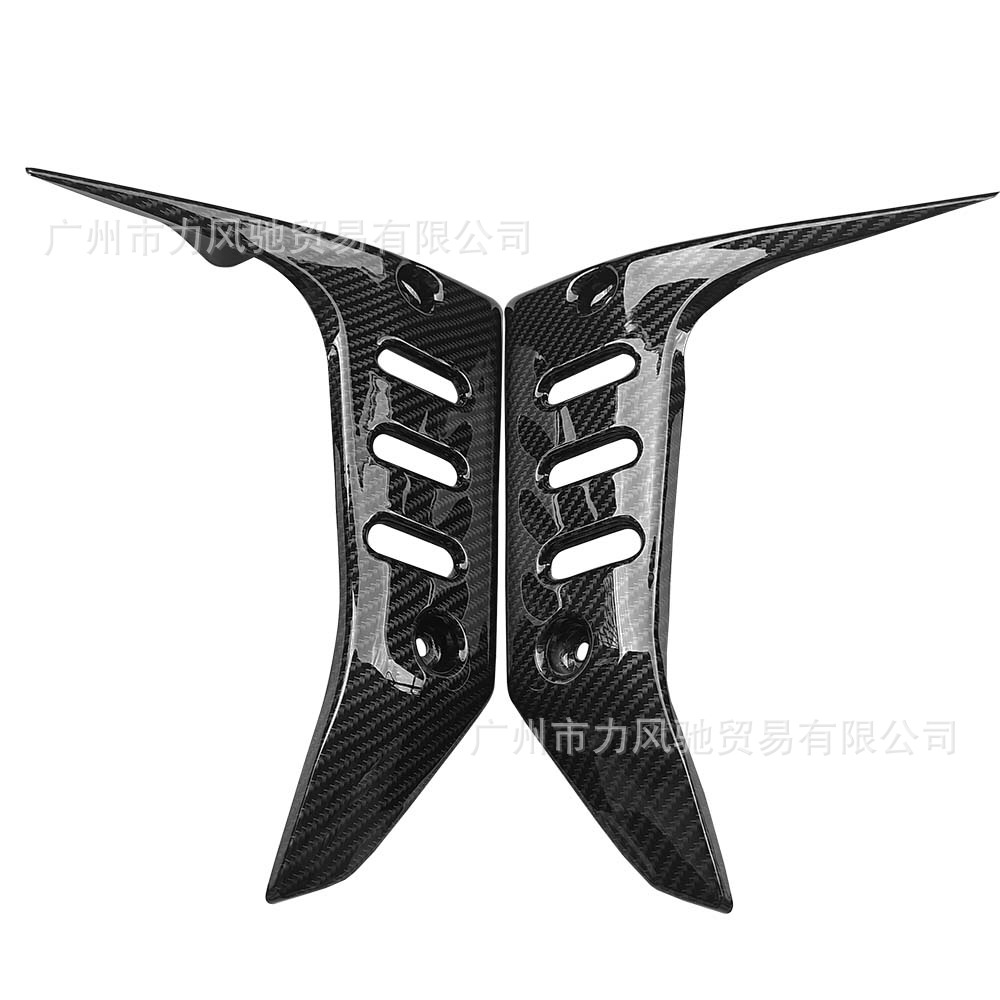 Para Kawasaki Z750 2004 2005 2006 Kit de carenado cubierta lateral del radiador panel placa borde