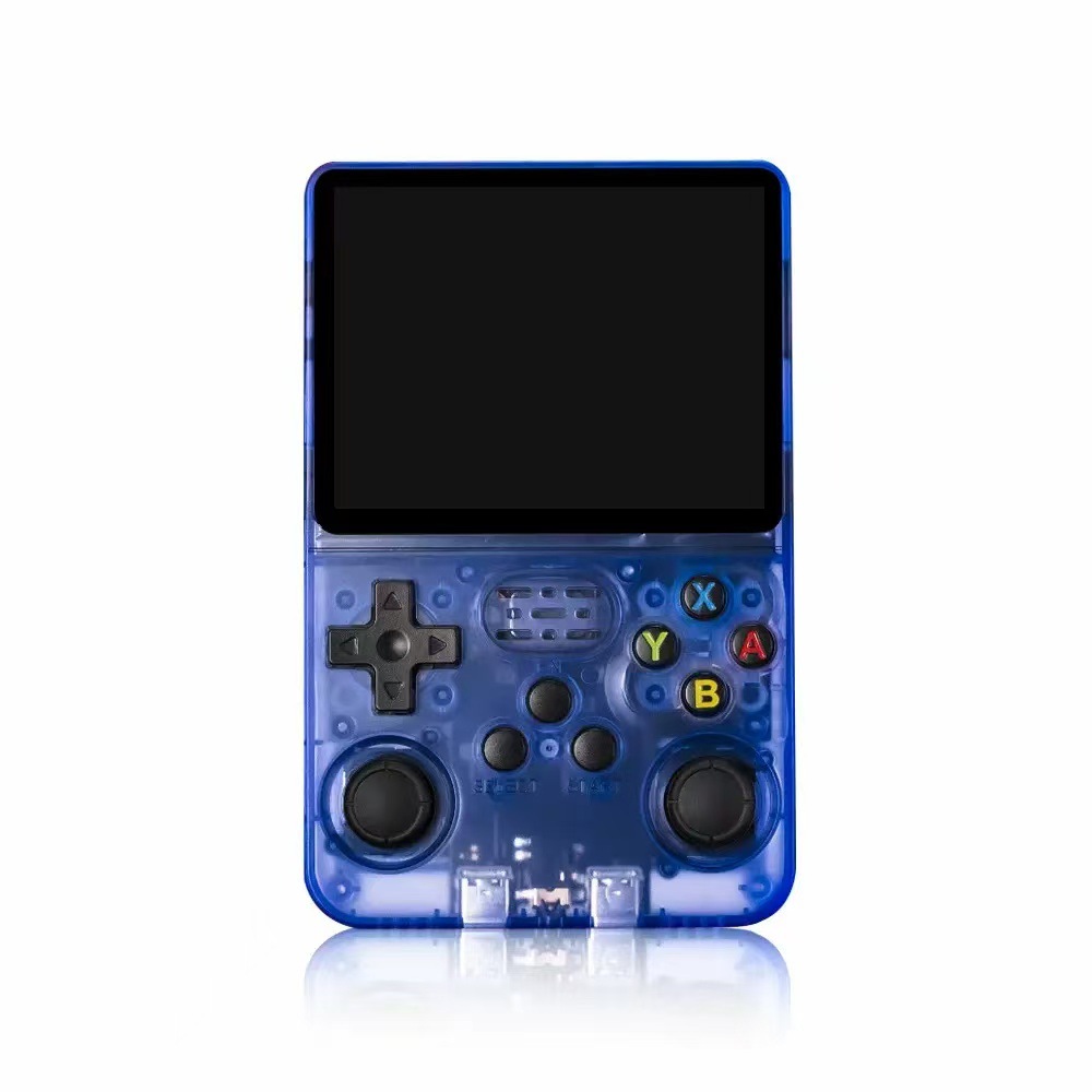 Transfronterizo R36S de código abierto PSP consola de juegos arkos sistema de almacenamiento 1GB juego portado RK3326