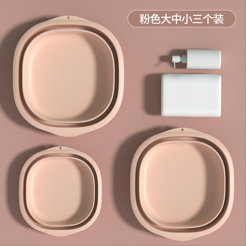Three installations of soft fog powder (large medium and small) (foldable)