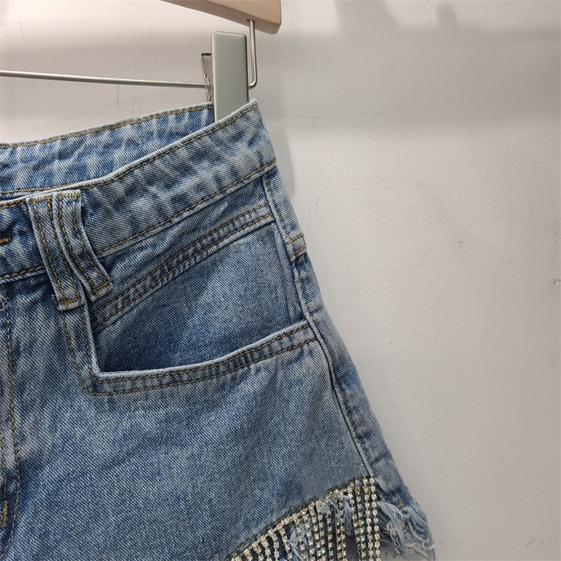 Denim Shorts Image 5