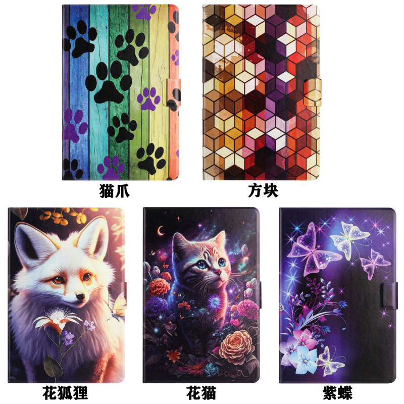 For ipad 10.2 ipad5/6/8/9 mini5/6 A9plus T500 painted protective cover For ipad 10.2 ipad5/6/8/9 mini5/6 A9plus T500 painted protective cover