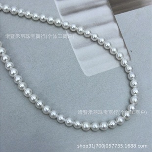 Zhuji Shanxiahu Natural Freshwater Pearl 3.5-4mm Millet Chain baby Chain Fashion Small Fresh