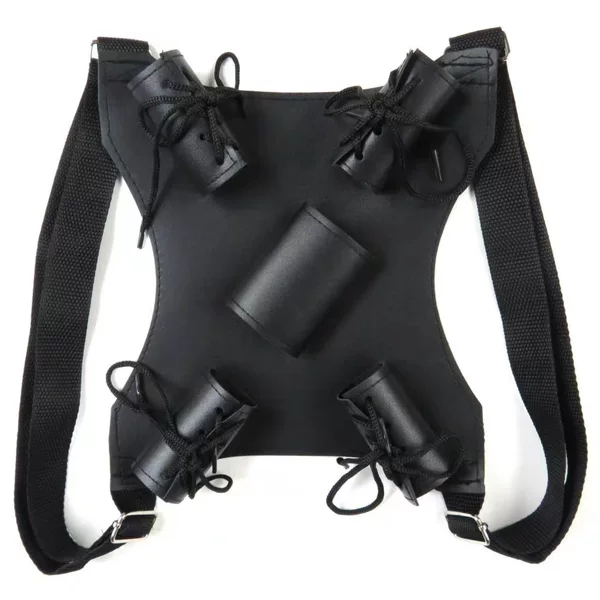 Anime Sword Pu Leather Sword Strap and Belt, Belt Strap and Waist Fixing Device