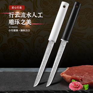 Small Pen Fairy Sharp Fruit Knife Camping Portable Steak Knife Household Kitchen Fruit and Vegetable Knife New Cyber Celebrity Express Knife