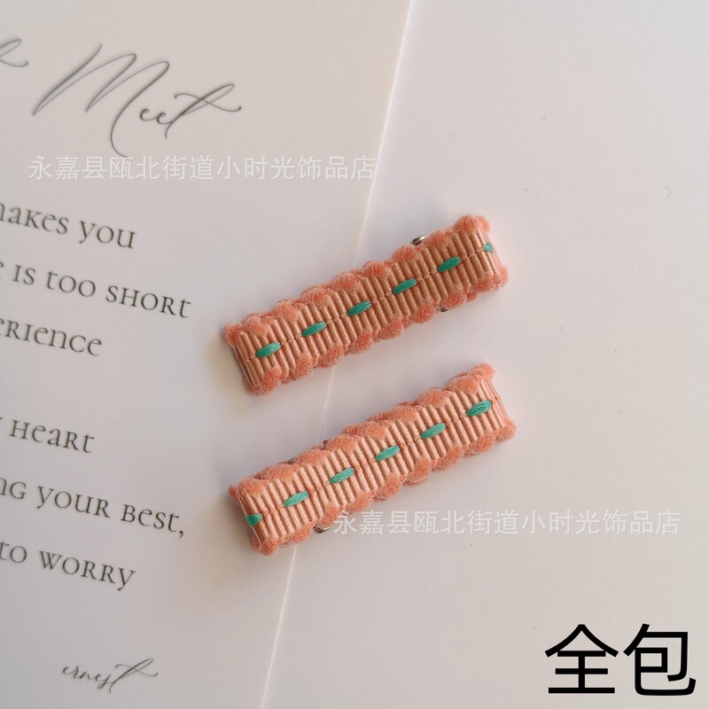 1 価格) 新しい 3.5 センチメートルポップコーンレースオールインクルーシブダブルフォーククリップ diy コントラストカラーのヘアピン素材ジュエリーアクセサリー|undefined