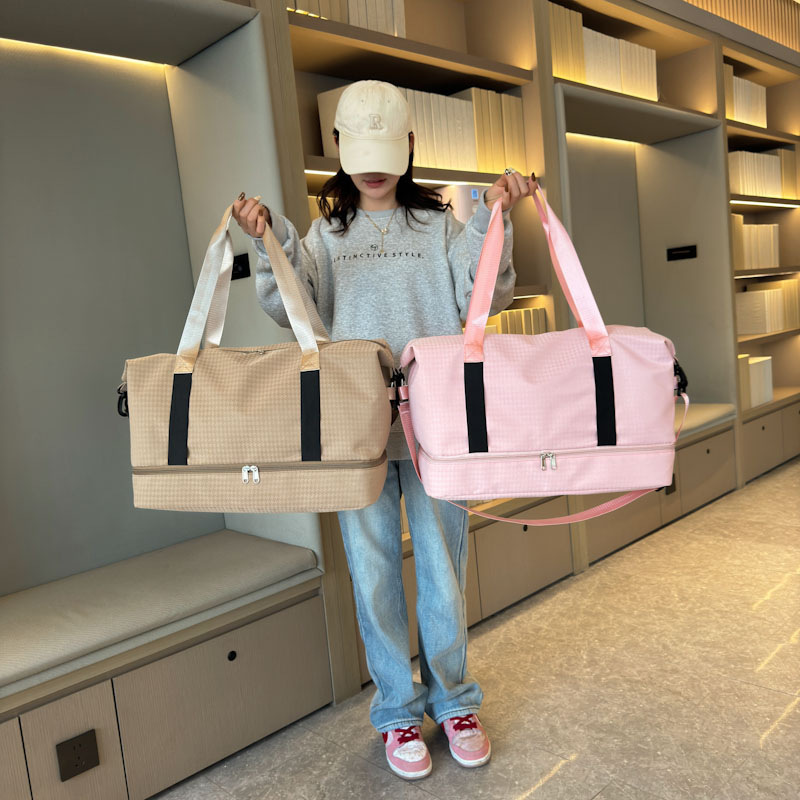 工場卸売旅行バッグ大容量フィットネスバッグ乾湿分離水泳ヨガバッグ折り畳み旅行バッグ荷物バッグ|undefined