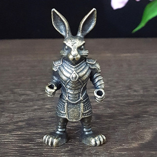 Little Rabbit Incense Holder Indoor Home Tea Table Incense Burner Antique Zinc Alloy Incense Burner Socket