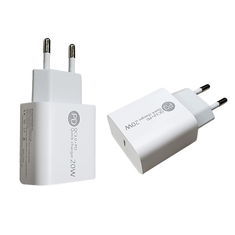 适用苹果pd快充充电器iphone charger欧规美规30W充电头usb+Typec|undefined