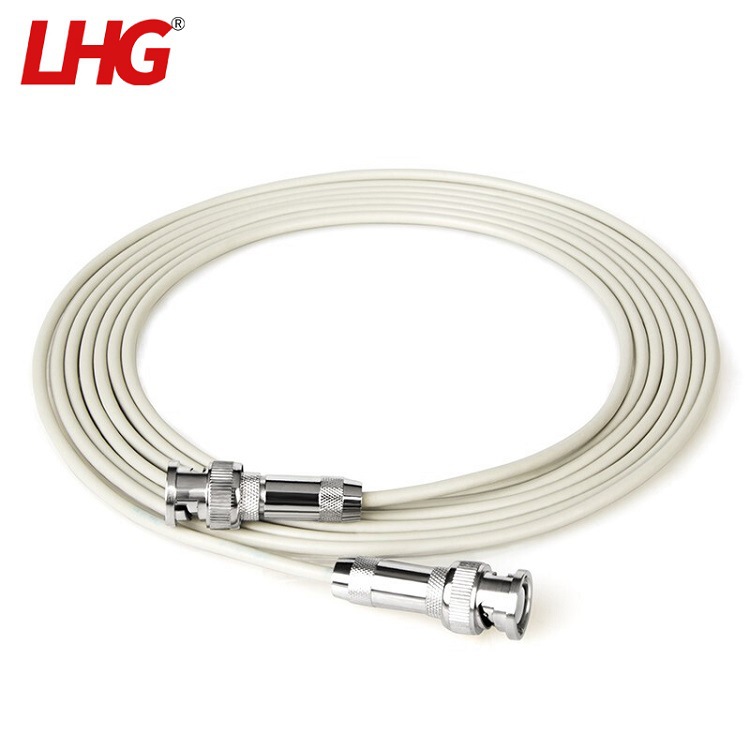 LHG 2M两兆E1成品线SYV75-2-1同轴电缆DDF架连接线BNC-BNC单芯