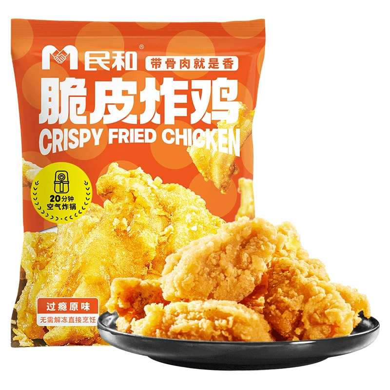 Курица Minhe, жареная на гриле, хрустящая