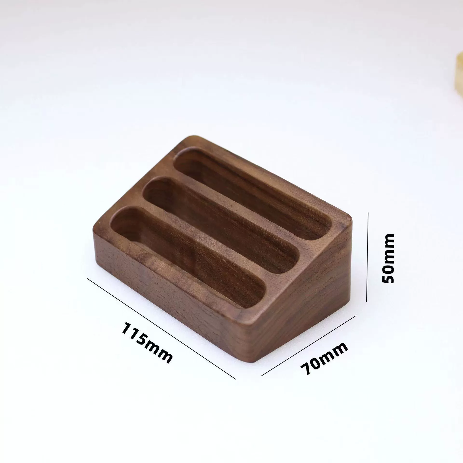 Wooden storage system for business cards