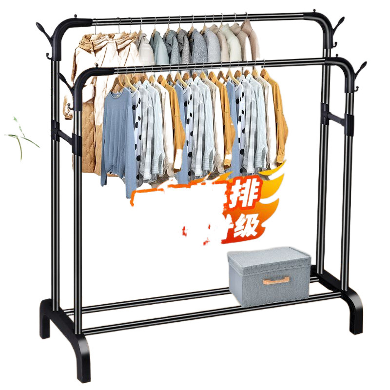 Nuevo tipo de percha de secado de ropa vertical de piso percha de sombrero de balcón doméstico almacenamiento interior percha de secado percha de ropa colgar percha de ropa dormitorio