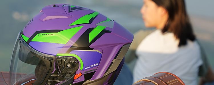 Rsv Motorcycle Helmet Men's No. 1 Women's Three-Quarter Helmet Electric Motorcycle Half Helmet Double Mirror Universal for All Seasons