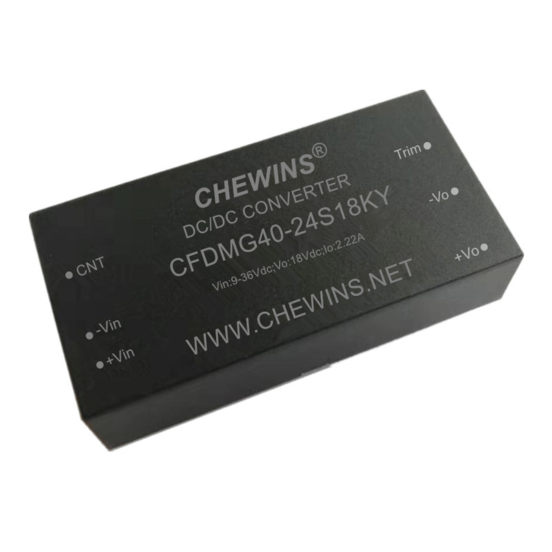 CFDMG40-48S15KY光耦保护40W隔离2500V矿用DCDC电源模块48V转15V