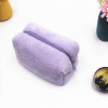 Brand plush handheld pencil case, cute cosmetic bag