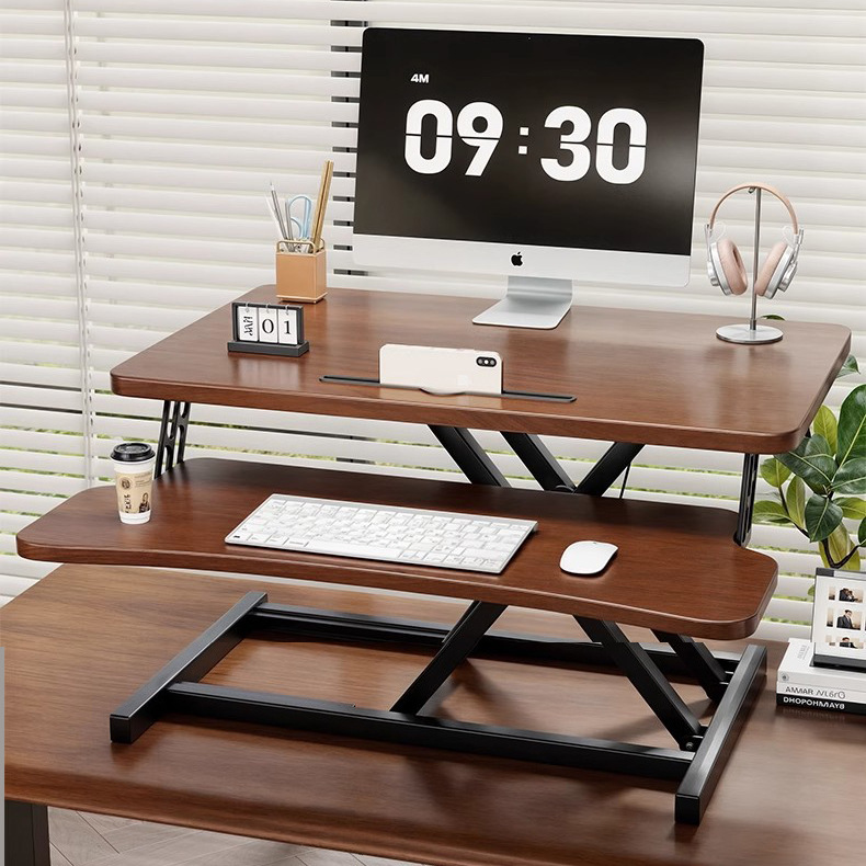 Liftable Storage Shelf Standing Computer Workbench Desktop Heightening Bracket Notebook Desktop Folding Bracket