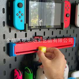 跨境 问号箱造型游戏卡带收纳架 经典电玩主题卡带整理条