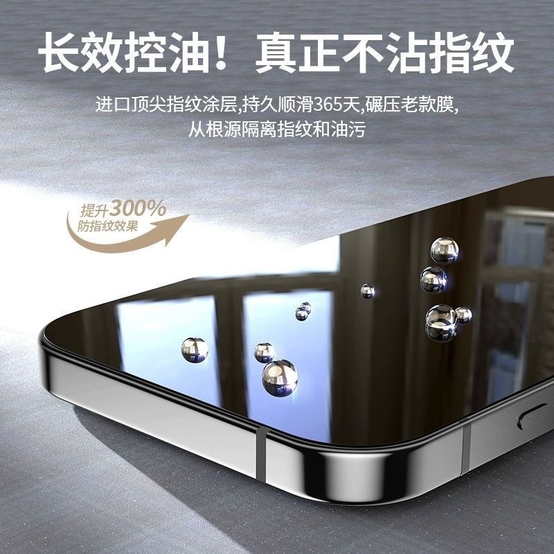 17pro适用苹果16钢化膜14promax防窥膜15pro13手机膜iphone11高清|undefined