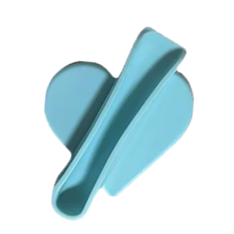 Estuche de silicona para lápiz labial con diseño de amor transfronterizo, soporte para lápiz labial con pegamento 3M, estuche para teléfono móvil, soporte portátil para brillo labial, venta al por mayor.