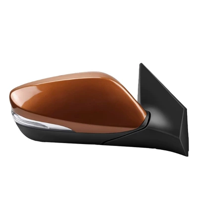 Rear mirror/rearview mirror assembly – Right Original Factory Models - left-driver-6-lines-amber-gold