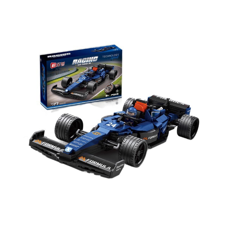 Transfronterizos F1 Fórmula Modelo de coche deportivo Puzzle para niños Juguetes Regalos al por mayor
