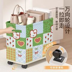 办公室家用抽屉式收纳筐可折叠可移动学生宿舍卧室特大号收纳篮