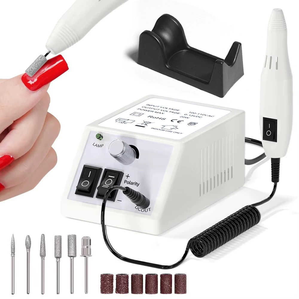 Electric Nail Drill Machine, multi-model sanding/milling kit, USB portable, 0.6 kg