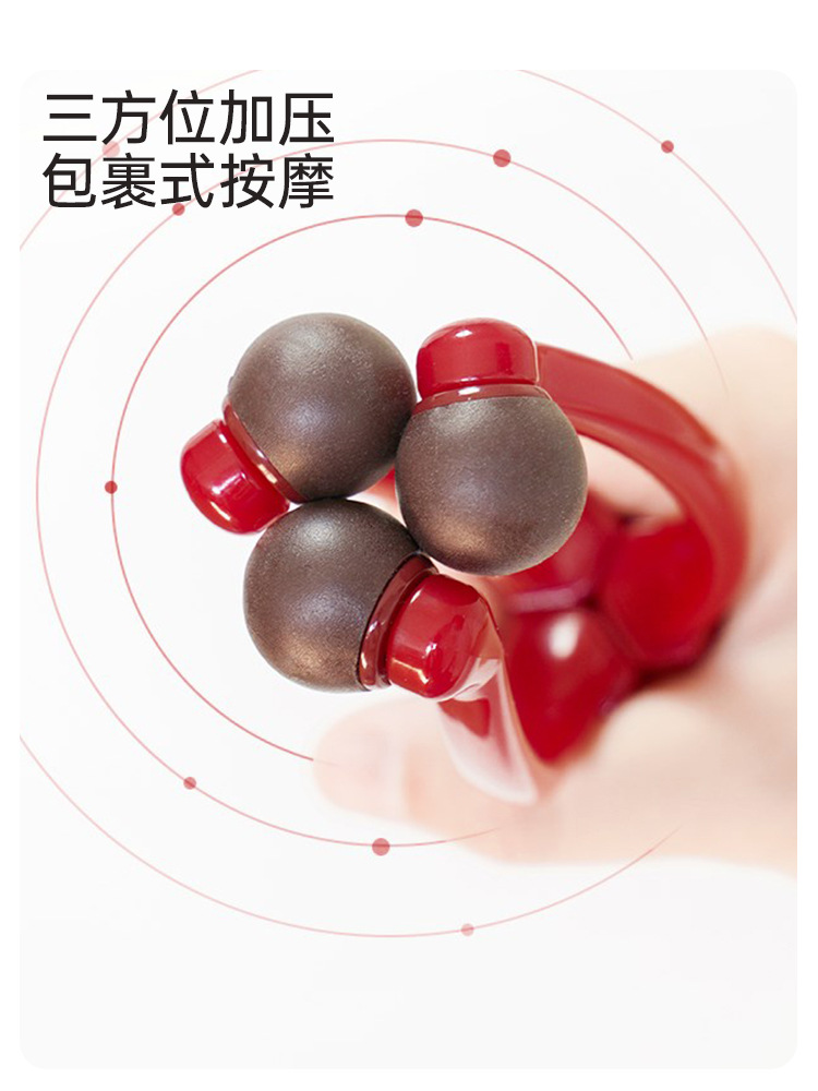 Masajeador de dedos japonés Clip de masaje de articulaciones de manos Ratón de raspado