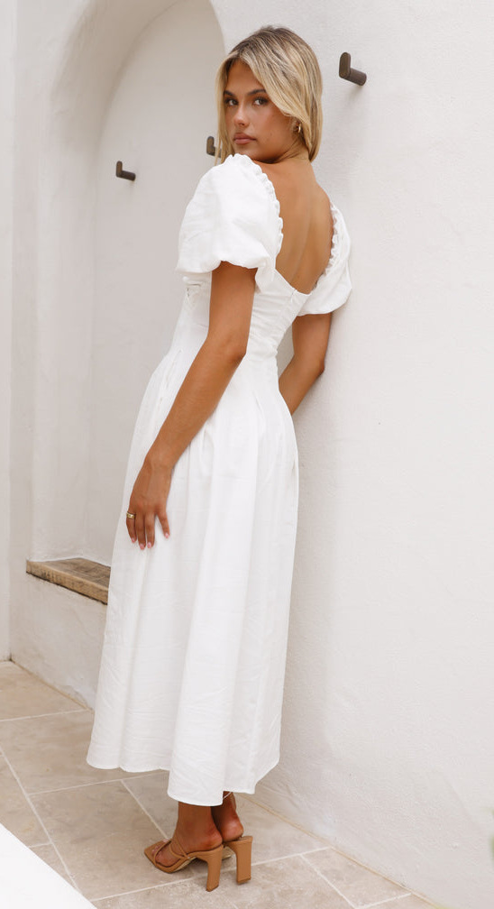 273g Weight Maxi Long Dress Dress Length Type Short Sleeve Sleeve Length Sheath Dress Dresses Type Puff Sleeve Sleeve Type Cotton Fabric Type Mid Waist Waist Line Casual, Daily Occasion V Neck Neckline Regular Fit Fit Type Solid Color Pattern Summer, Spring Season Women's Gender Basic, Simple Style, Classic Style Style S, XL Size Wholesale Women's Basic Simple Style Classic Style Solid Color Casual Daily V Neck Short Sleeve Sheath Dress 24