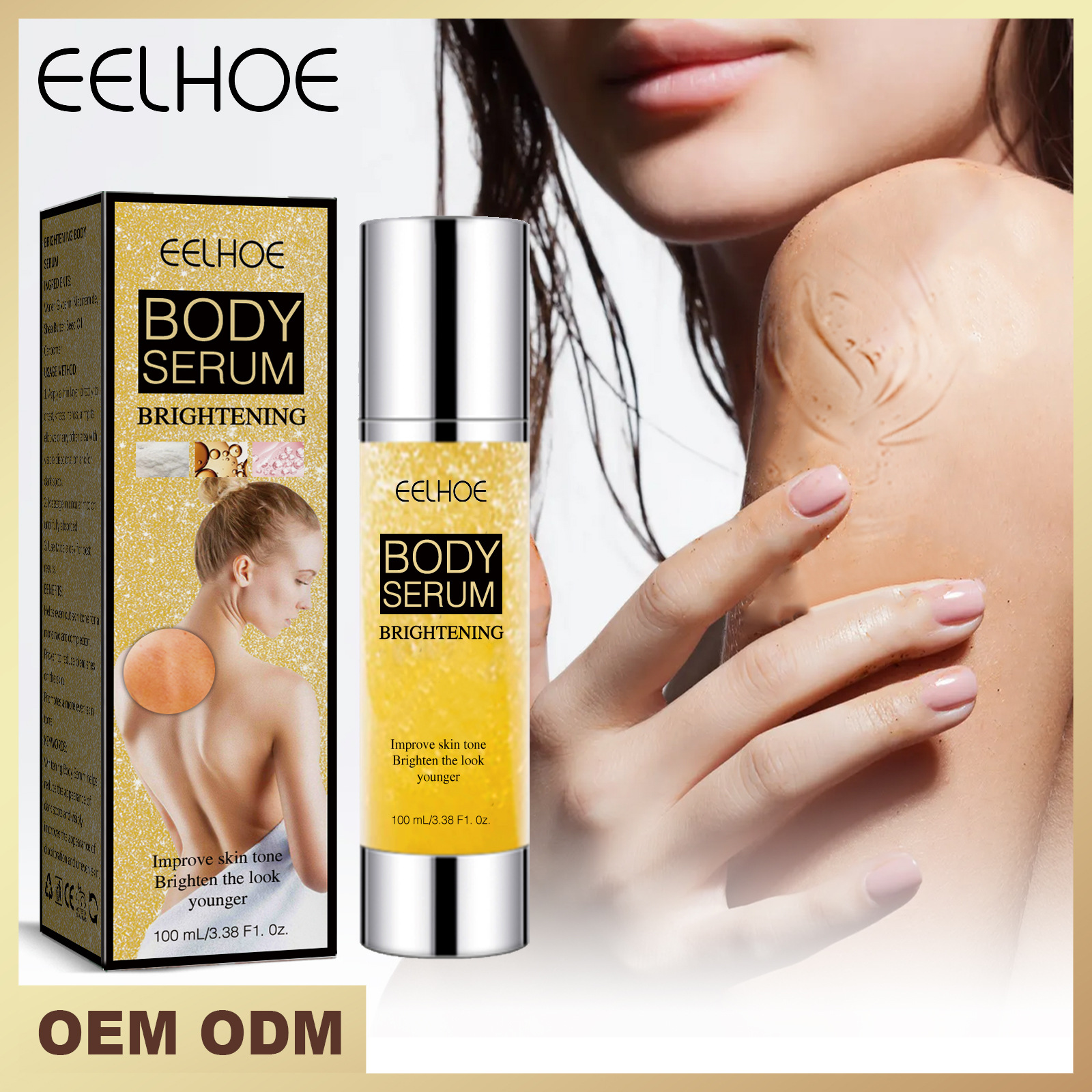 Haut, Körper, feuchtigkeitsspendend und feuchtigkeitsspendend, Gelenkaufhellung, Entfernung von schwarzen Flecken, aufhellende Essenz zur Hautentfernung, 2024, 2024 neu_voghion.com