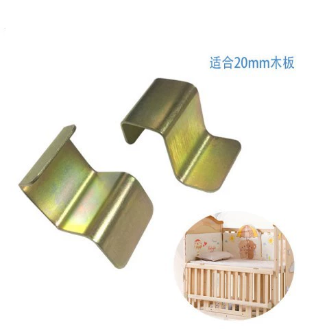 Аксессуары для кроватки Железный крючок кровать доска поддержка доска для хранения полка Швабра железный лист детская кровать фурнитура крючок для колыбели