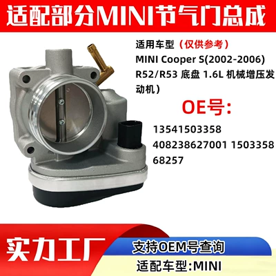 Mini Qaz Klapan Avtomobil Hissələri 13541503358 408238627001 üçün uyğundur