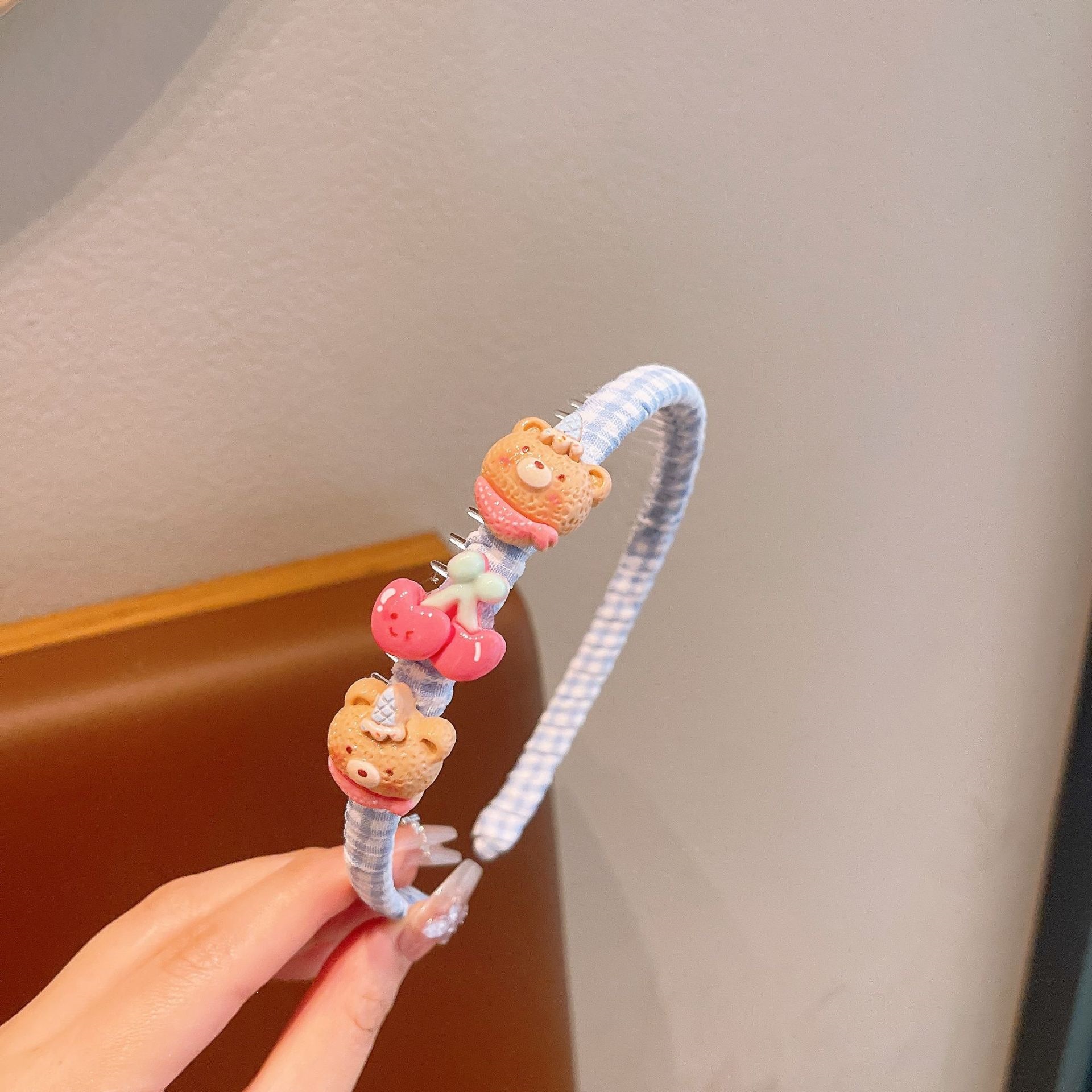 Bear Cherry Hairband