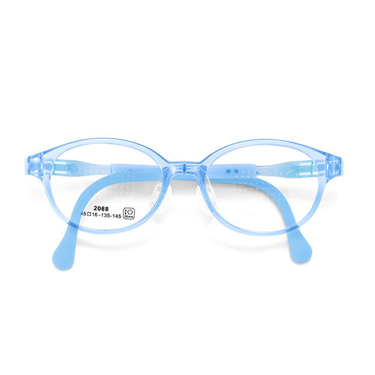 Children's Eye Protection Skin-friendly Safety TR Glasses Frame Up and Down Adjustment Silicone Nose Pare Buckle Adjustment of Mirror Legs