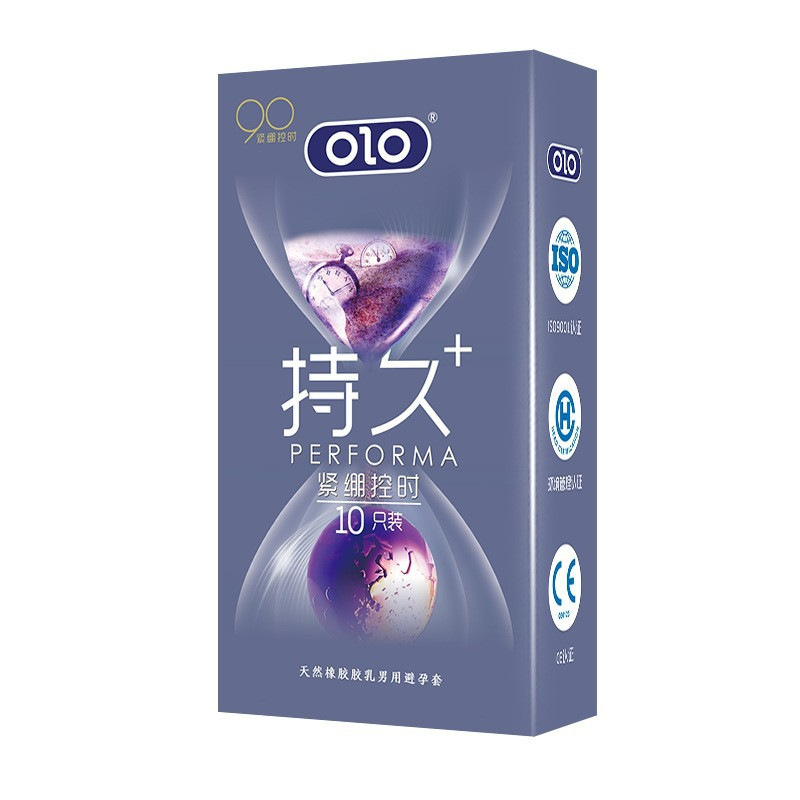 Olo Long-Lasting Condoms for Foreign Trade, Textured Condoms, Adult Sex Toys, Family Planning Supplies, Long-Lasting