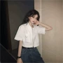 小众夏季学生薄款衬衫