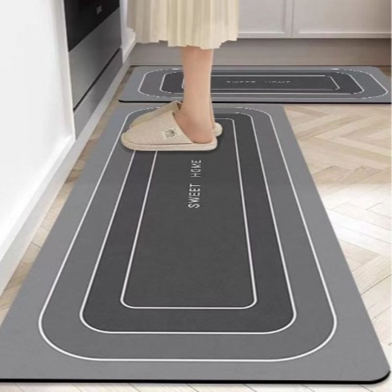 Lodo de diatomita ligero lujoso simple cojín de puerta 33