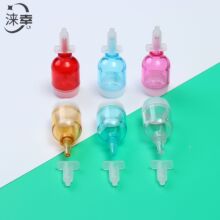 包材51015ml韩国按压小吊瓶玻尿酸瓶精华液乳液滴管瓶定制颜色
