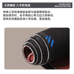 龍貓鼠標墊內外貿熱銷加厚加大鎖邊電腦辦公鍵盤墊桌墊鼠標橡膠墊